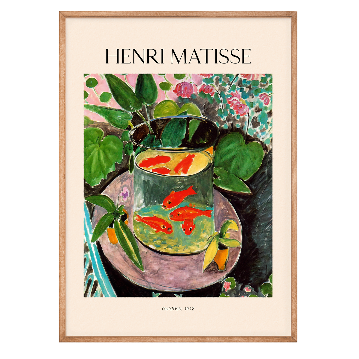 Henri Matisse - Goldfish Plakat – Papery
