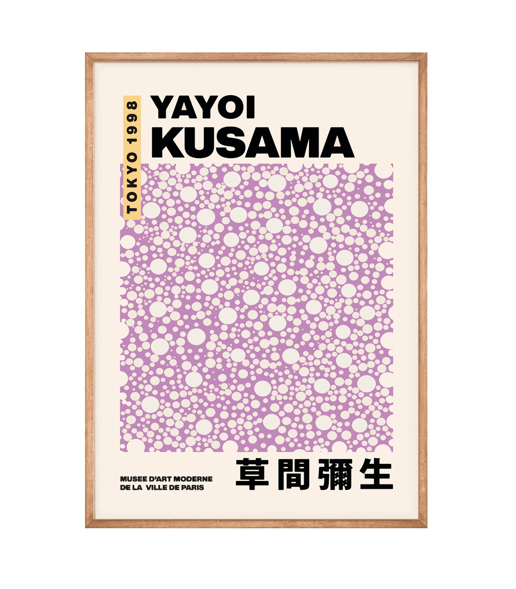 Yayoi Kusama Plakat Papery Store