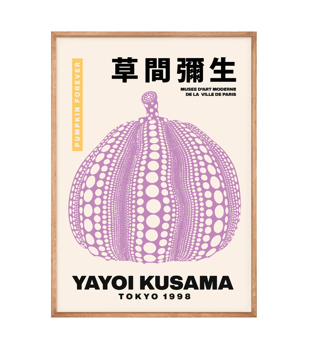 Yayoi Kusama Plakat Papery Store