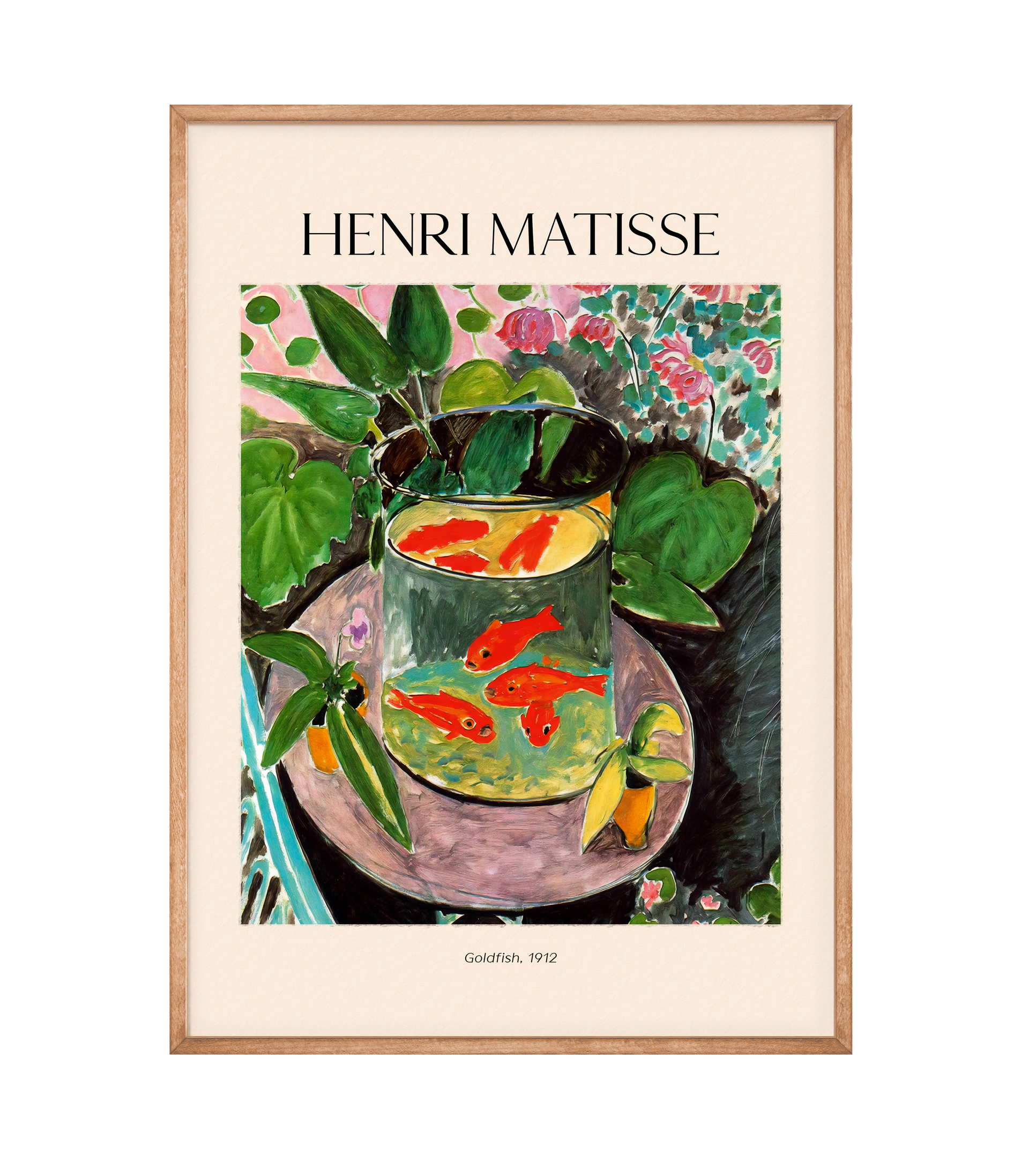 他の方発送×Henri Matisse 【gold fish】高精細刷特別額装品